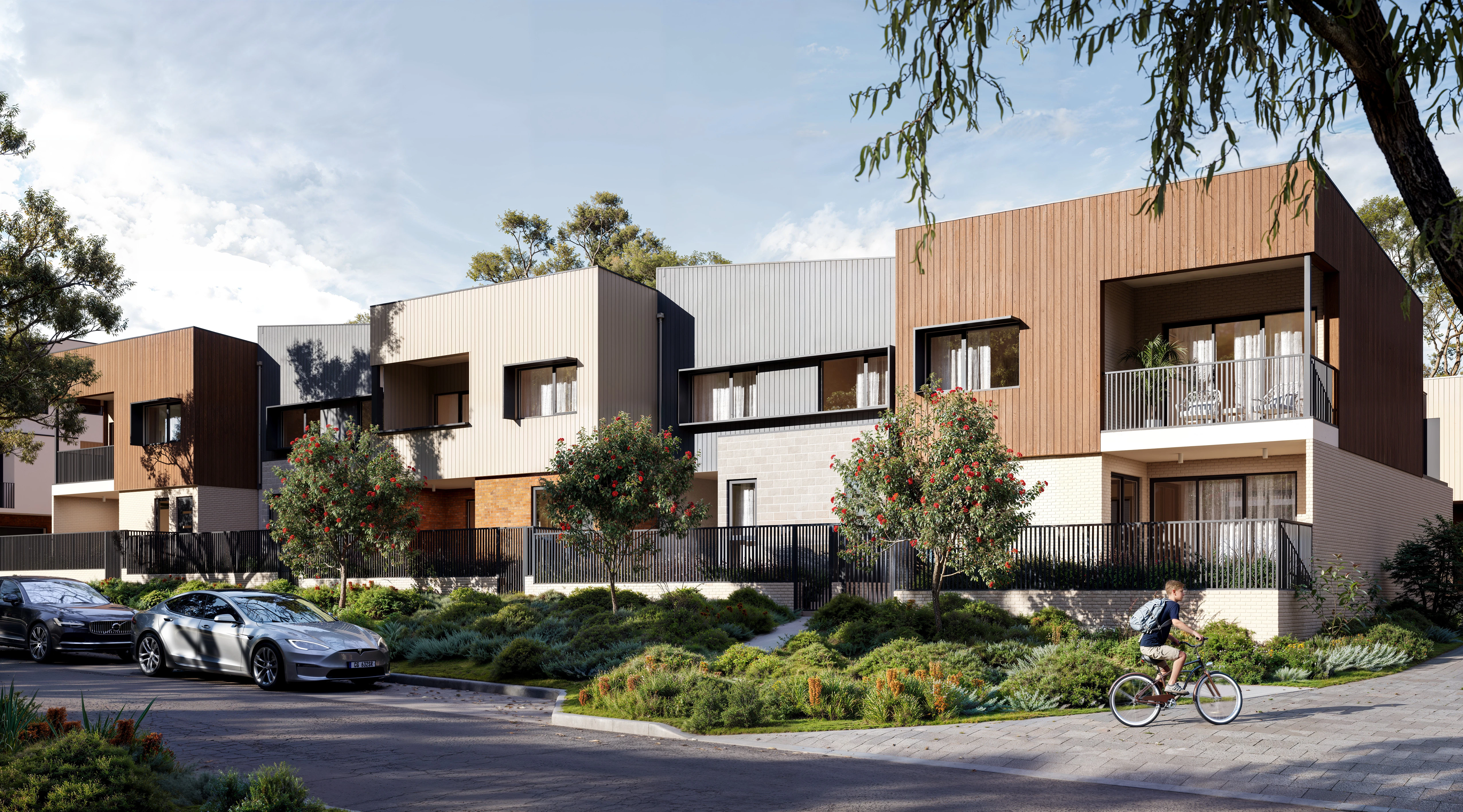 We are excited to partner again with Locus Property for Stage 1 of Monument East, a collection of 23 modern townhouses in Fremantle.