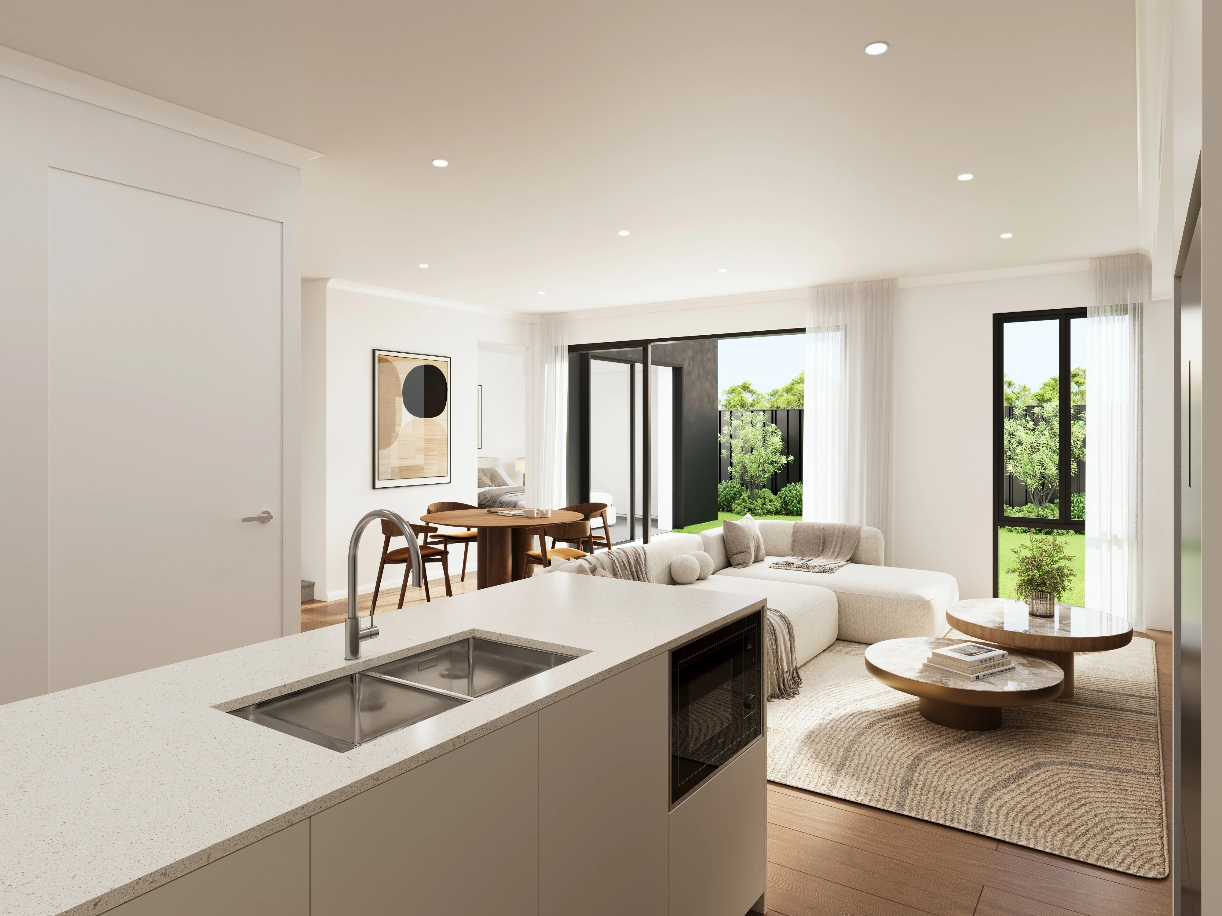 Monument East render from above