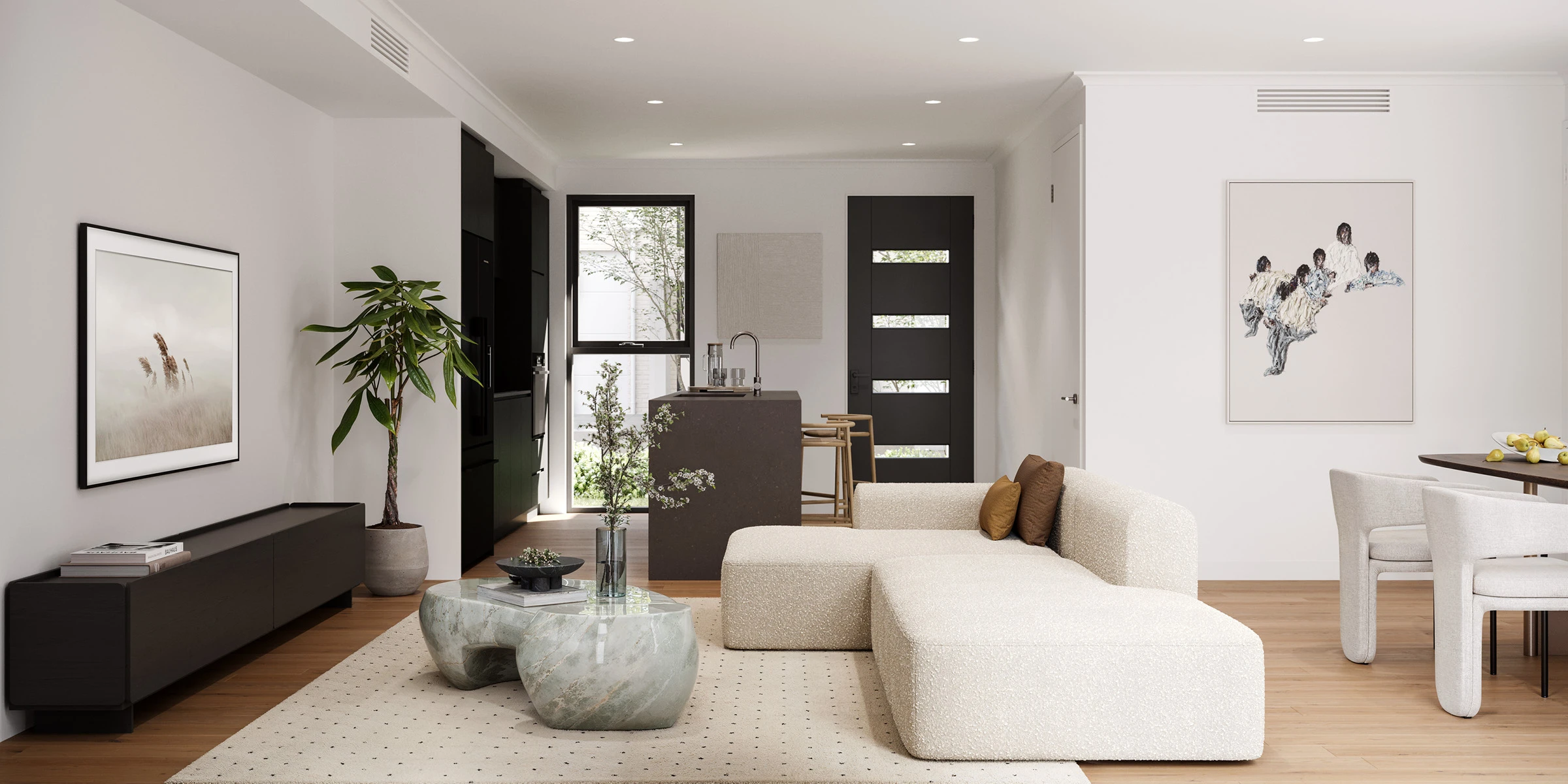 Monument East render from above