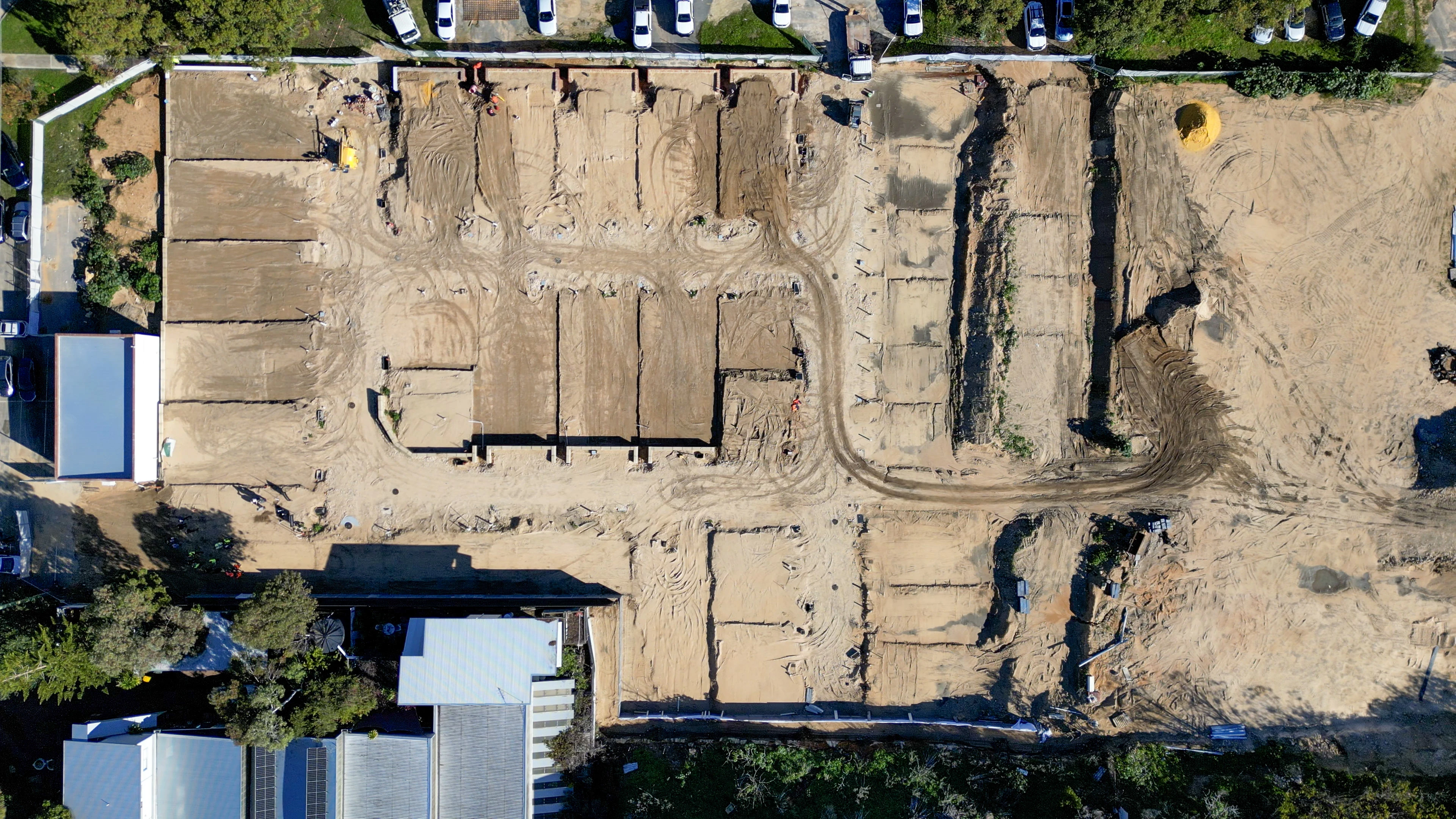 Cooper Street apartments under construction