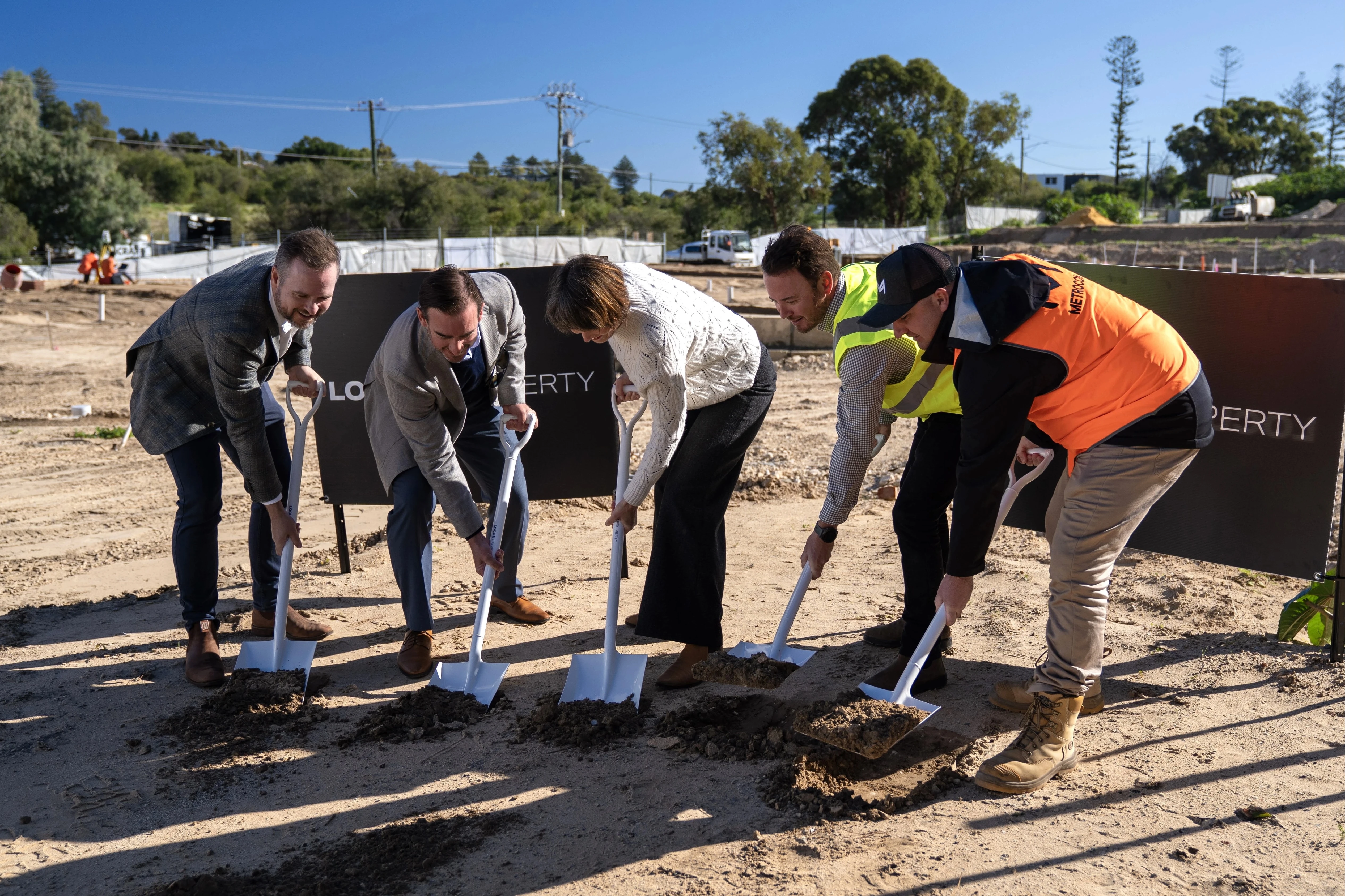 Cooper Street apartments under construction