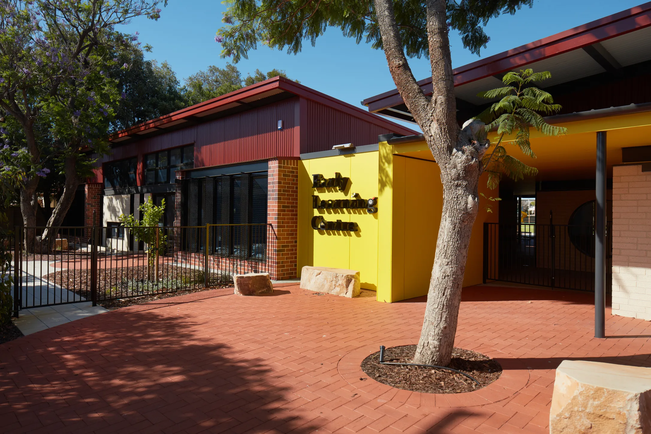 Works included construction of six new kindergarten / pre-primary classrooms with adjoining toilets and kitchens, demolition of existing non-compliant classrooms, landscape works, outdoor play and learning areas.