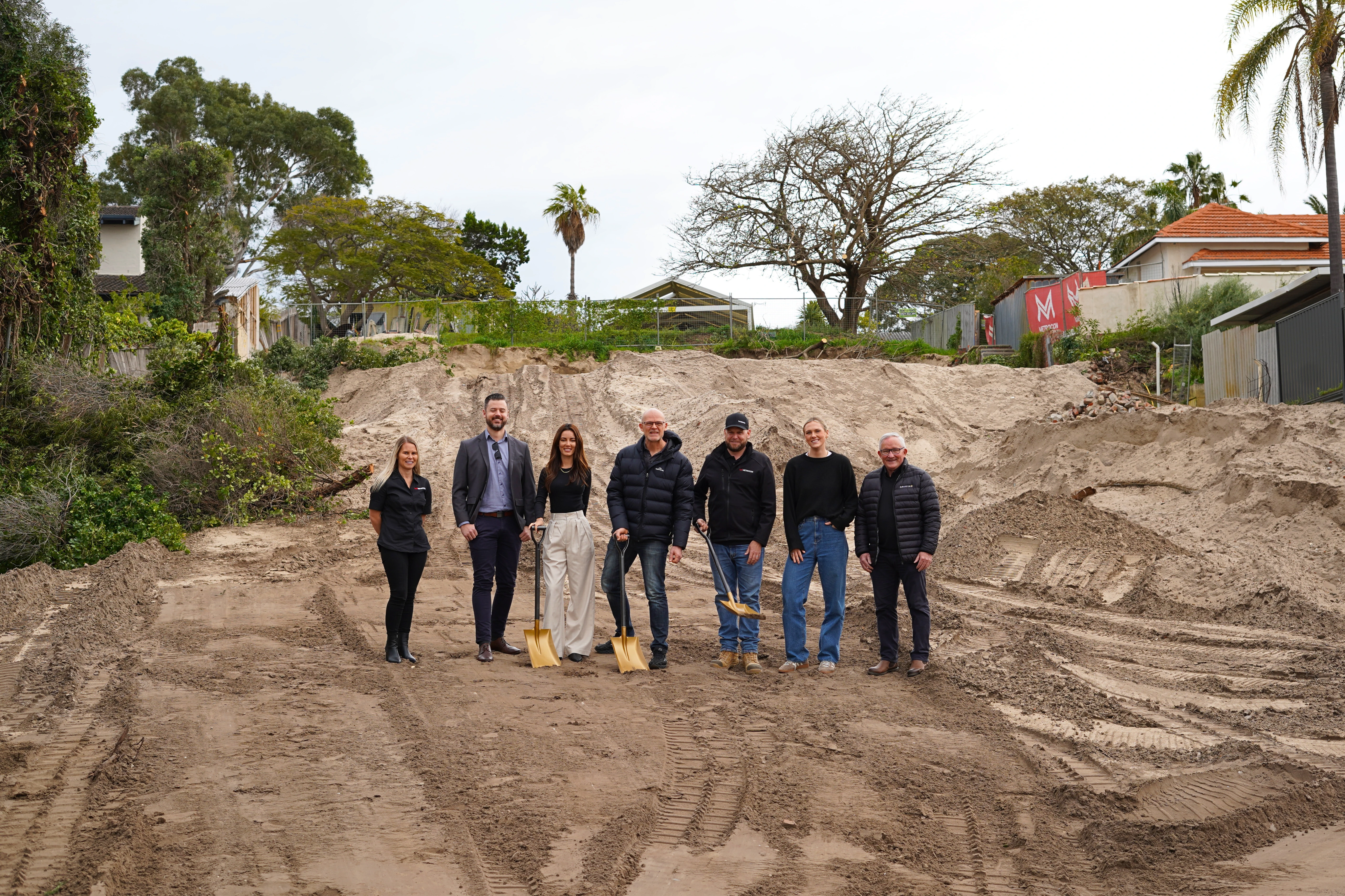 Cooper Street apartments under construction